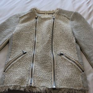Rebecca Taylor cream jacket